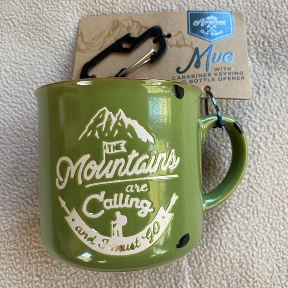 Distressed The Mountains Are Calling And I Must Go Rustic Mug.***SOLD*** - Picture 6 of 11
